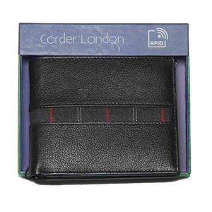 Corder London Leather Wallet RFID Blocking Bifold Men's